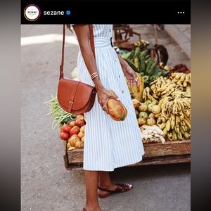 Sezane dress with belt